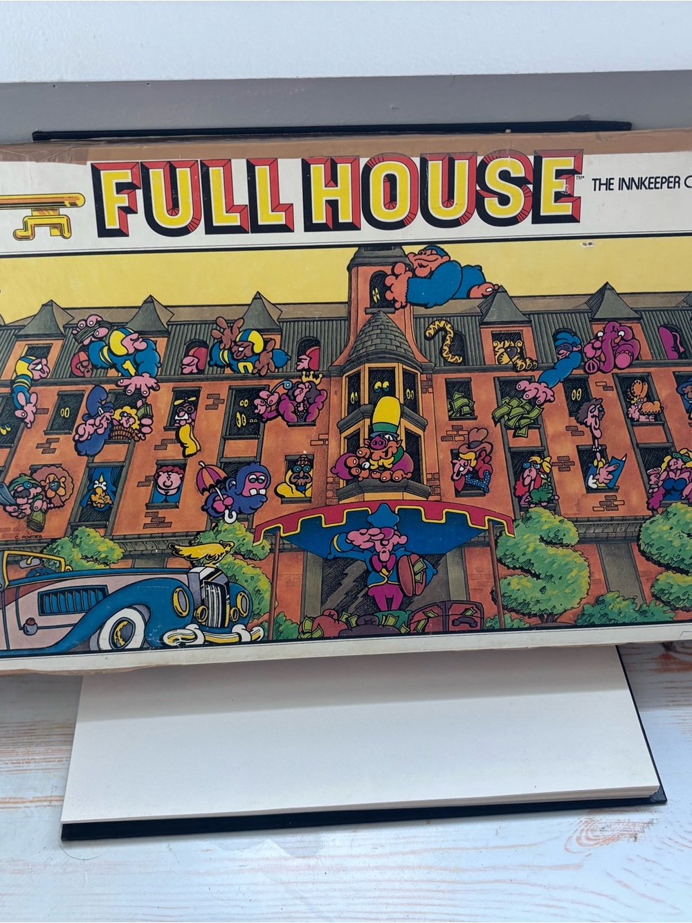 Full House rare vintage  Board Game-Parker brothers